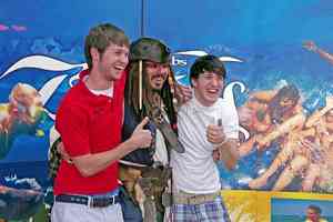 pirate and two friends